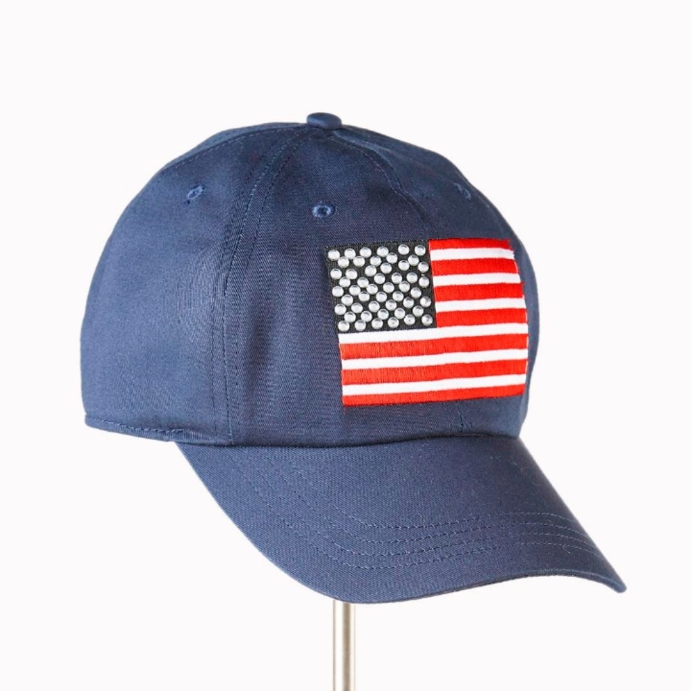 Adjustable American Flag Baseball hat
